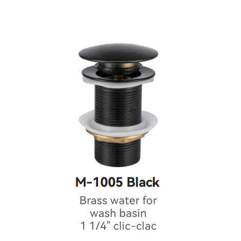 M-1005 Black Plumbing Trap