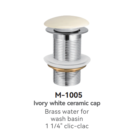 M-1005 Ivory Plumbing Trap