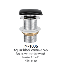 M-1005 Squar Black Plumbing Trap