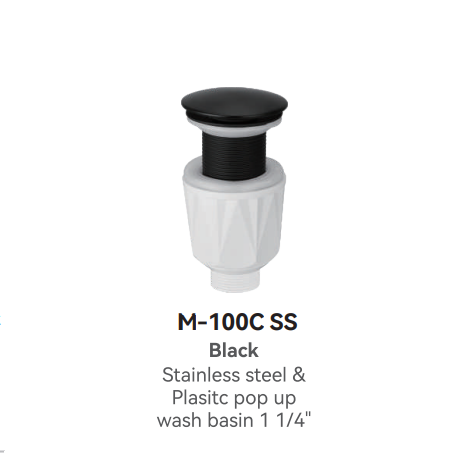 M-100C SS Plumbing Trap