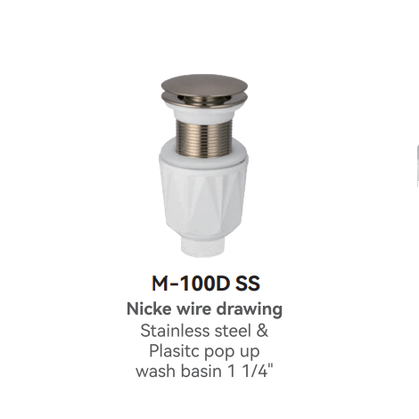 M-100D SS Plumbing Trap