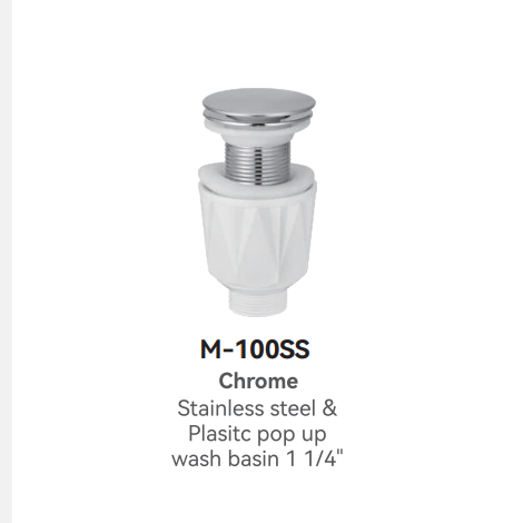 M-100SS Plumbing Trap