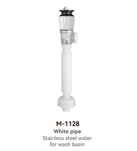M-1128 White Pop-up Waste