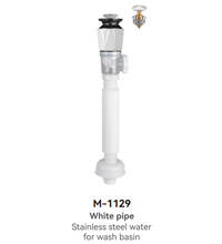 M-1129 White Pop-up Waste