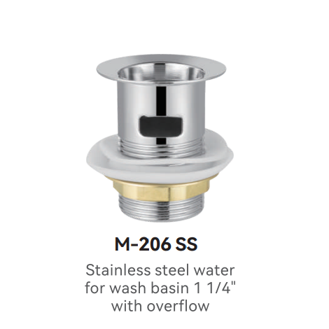 M-206 SS Plumbing Trap