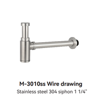 M-3010ss Wire drawing Pop-up Waste