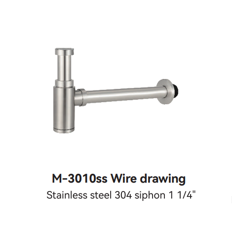 M-3010ss Wire drawing Pop-up Waste
