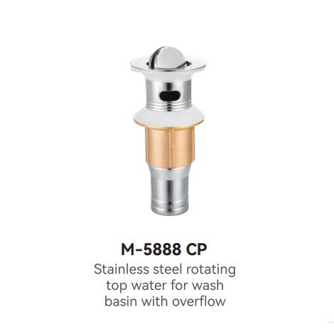 M-5888 CP Plumbing Trap