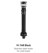 M-768 Black Pop-up Waste