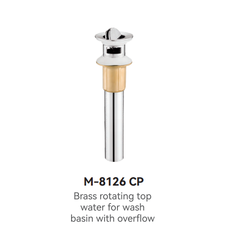 M-8126 CP Plumbing Trap