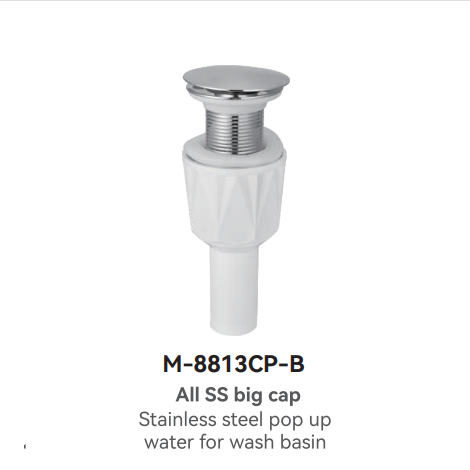 M-8813CP-B SS Plumbing Trap