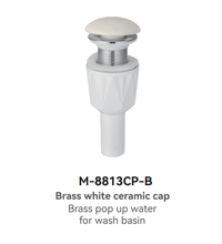 M-8813CP-B White Plumbing Trap