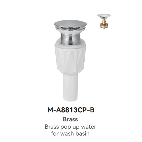 M-A8813CP-B Plumbing Trap