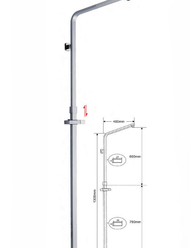 Shower Bar-M-L201