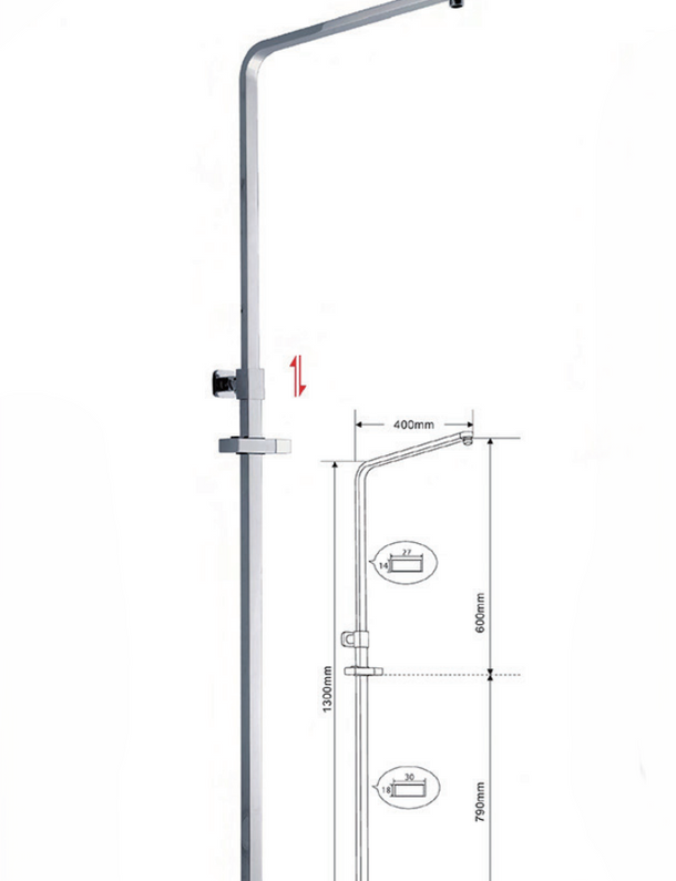 Shower Bar-M-L202