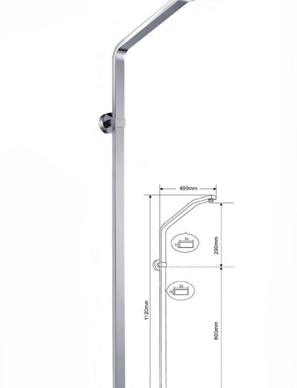 Shower Bar-M-L206