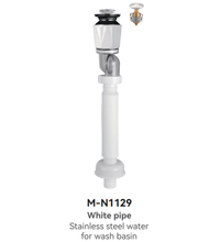 M-N1129 White Pop-up Waste