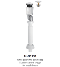 M-N1131 White Pop-up Waste