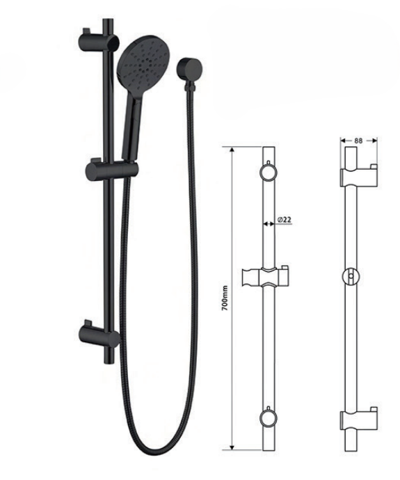 Sliding Bar-M-S402