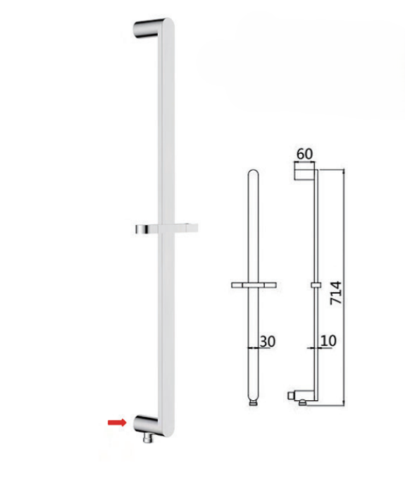 Sliding Bar-M-S405