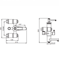 Top Shower Sets M2703003T
