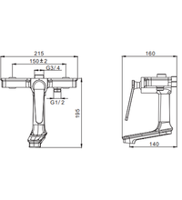 Top Shower Sets M2707007WT