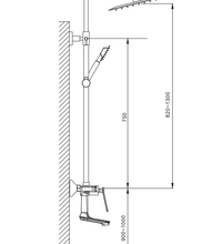 Top Shower Sets MR2707007WT